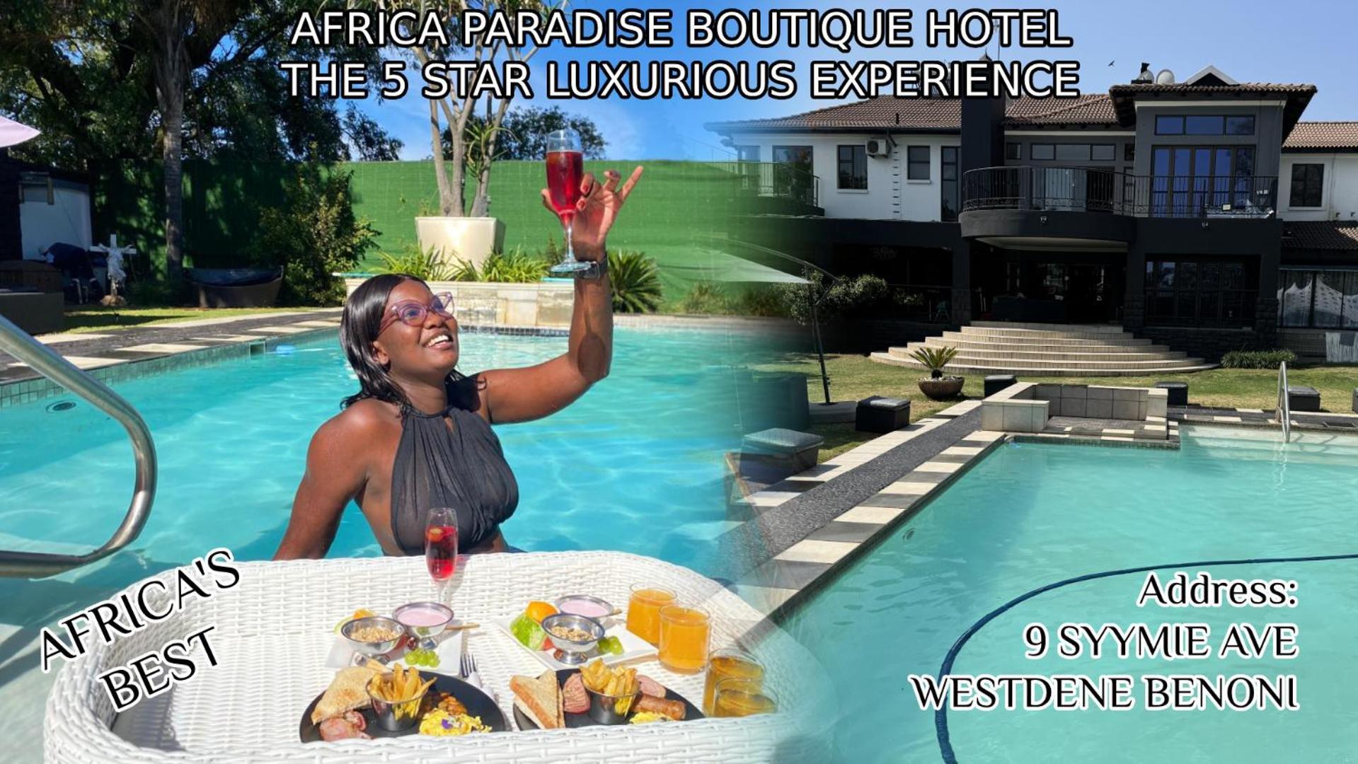 Africa Paradise - Or Tambo Airport Boutique Hotel Benoni Dış mekan fotoğraf